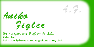 aniko figler business card